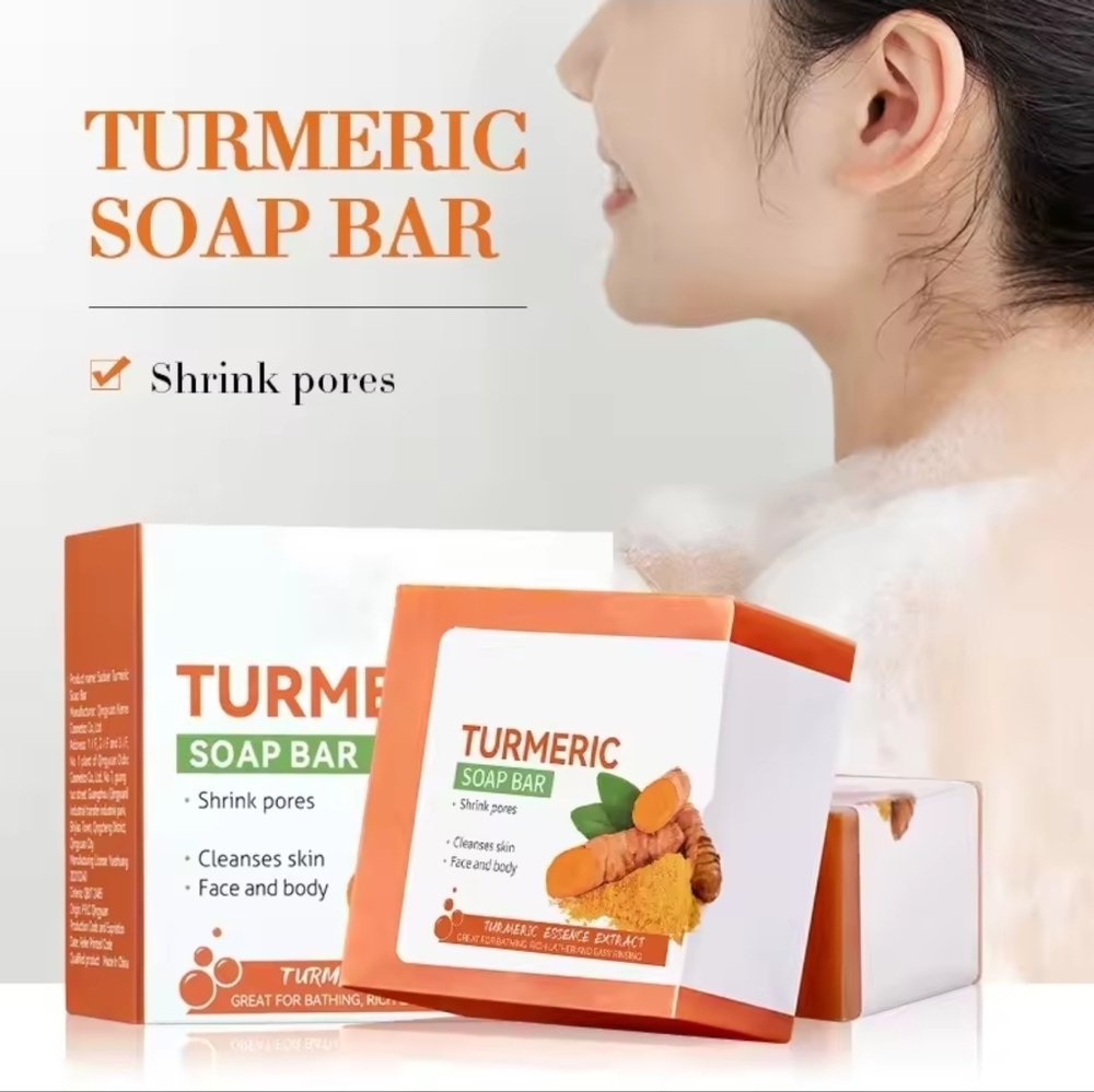 Turmeric Soap Bar - Orange - Picture 3 of 8